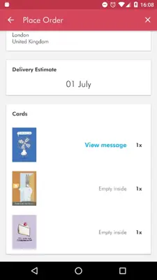 Thortful - Greeting Cards android App screenshot 6